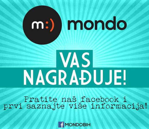  MONDO nagrađuje drugare s Facebooka! 
