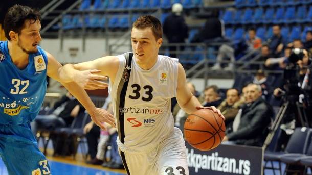  Danilo Anđušić u KK Partizan 