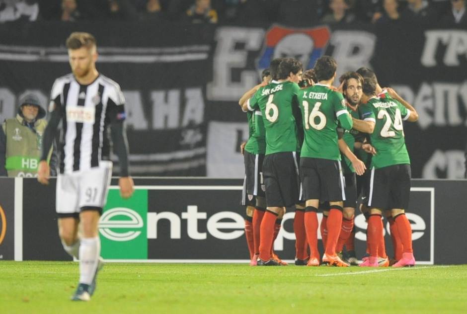 Liga Evrope Partizan - Atletik Bilbao 0:2 