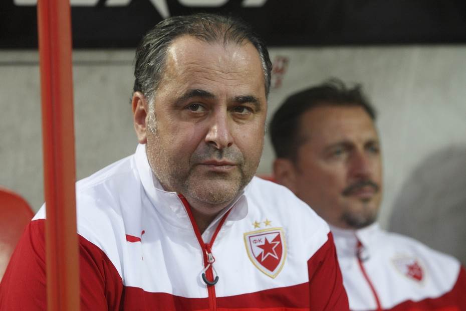  Miofrag Božović poslije utakmice Zvezda Ludogorec 