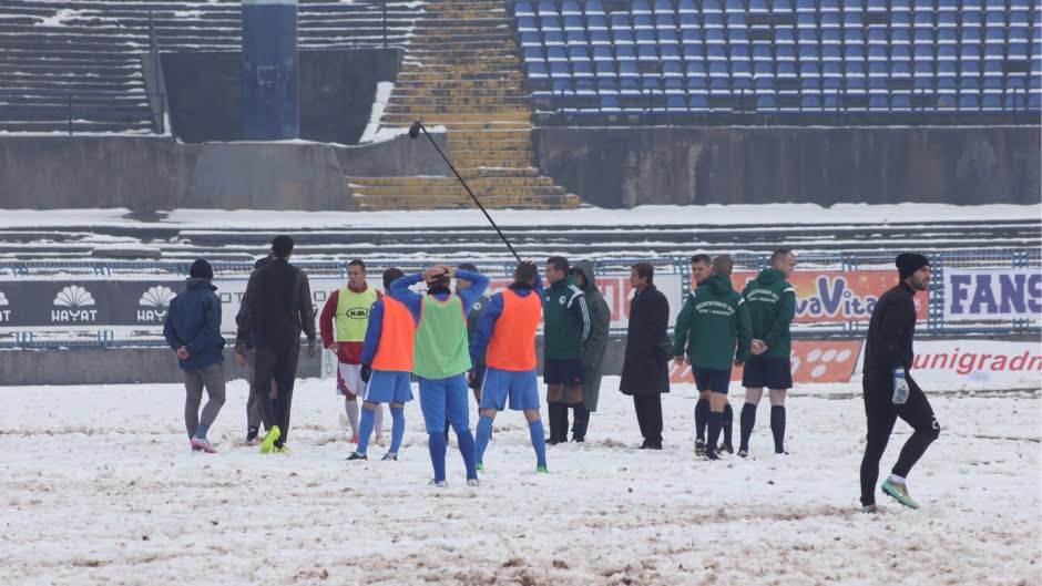  Sloboda Čelik i Željezničar- Borac odloženo zbog snijega 