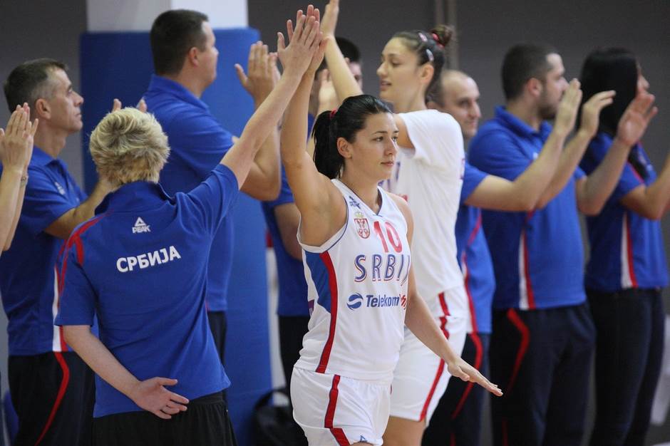  Eurobasket - žene - četvrtfinale - Srbija - Švedska 