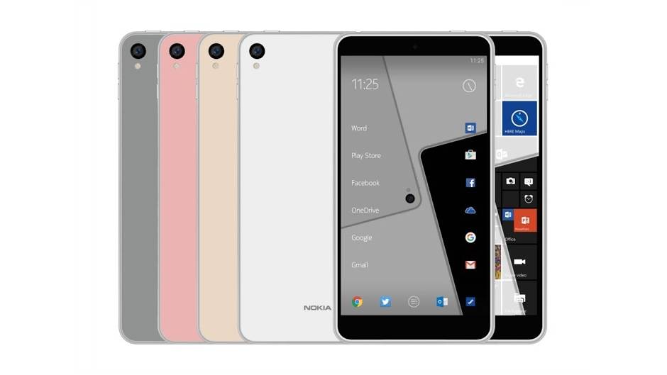  Nokia C1 Android i Nokia C1 Windows 10 mobile slike, opis, specifikacije, info, specifikacije najava 