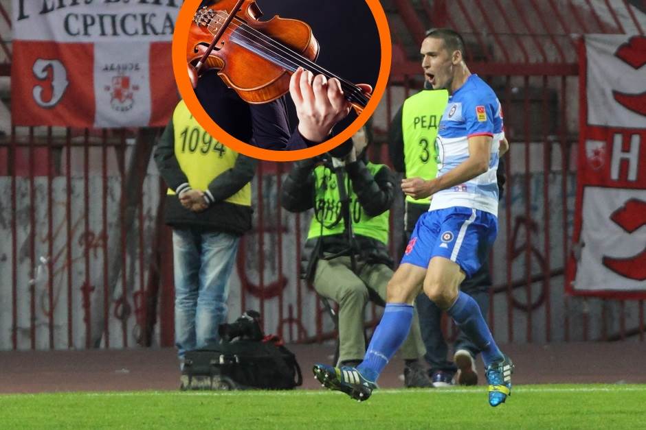 Srđan Vujaklija napadač Borca iz Čačka otkrio otkud neobičan način proslave gola.  