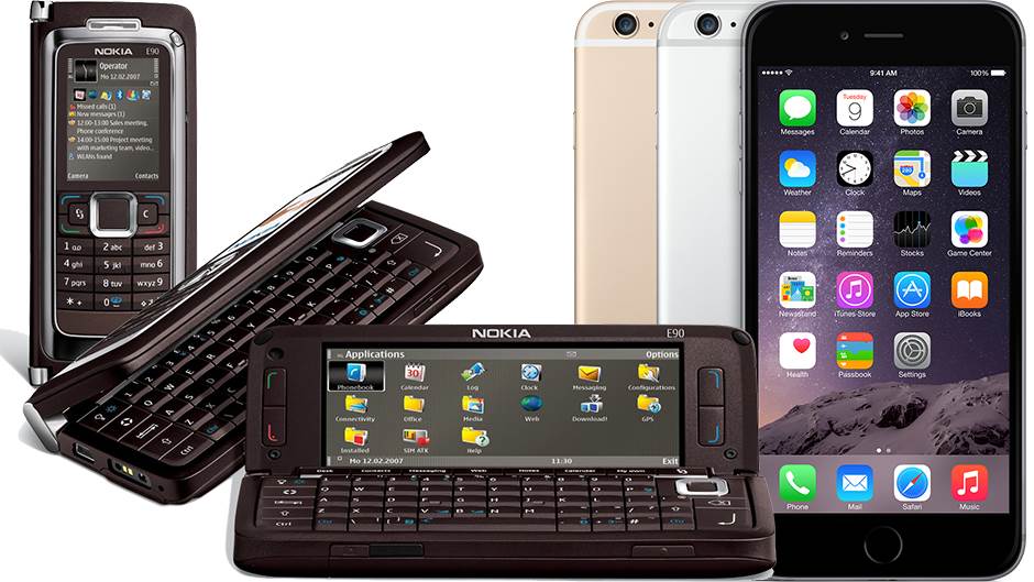  iPhone 6S konkurencija Nokia E90 Communicator 