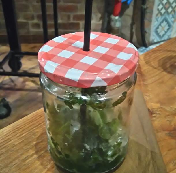 mohito, mojito, koktel, tegla