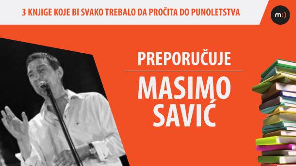  Šta čitati do 18. godine preporučuje Masimo Savić 