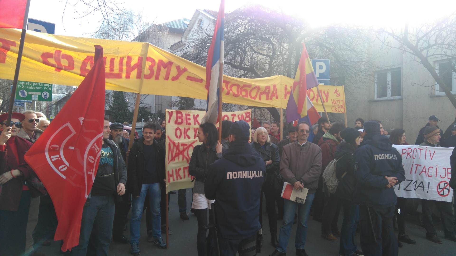  Protesti zbog Nedića: "Ustaše" i "Bando crvena"! 