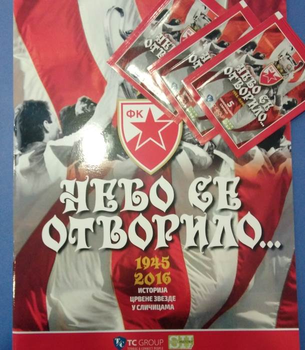  FK Crvena zvezda, album sa sličicama 
