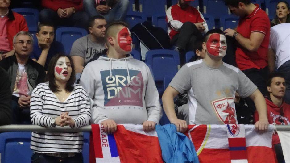  navijači KK crvena zvezda bez obilježja u Zagrebu 