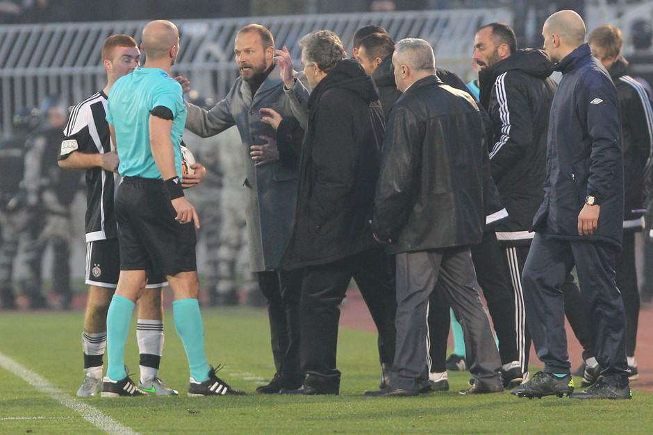  Fk Partizan ogorčen suđenjem u 150. vječitom derbiju 