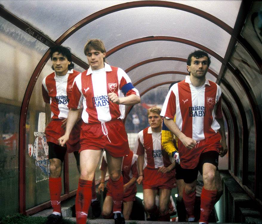 Darko Pančev, Dragan Stojković Piksi, Robert Prosinečki i Dejan Savićević