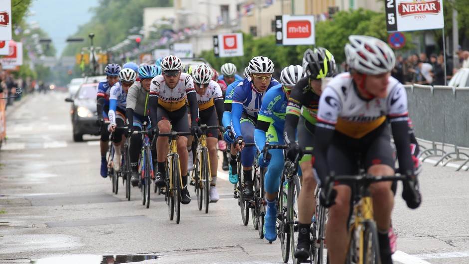 Biciklistička trka Beograd-Banjaluka, finiš druge trke Biciklistička trka Beograd-Banjaluka, finiš druge trke