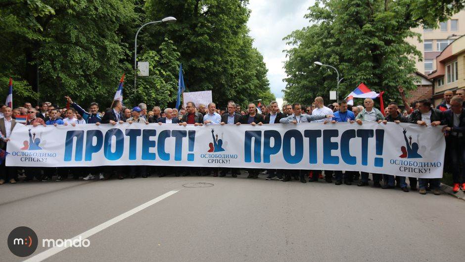  Banjaluka: Održan protest opozicije 