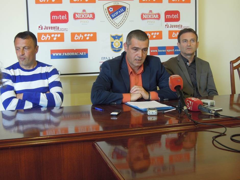  FK Borac predstavio novog trenera i direktora 