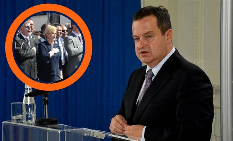 Dačić: Kolindina izjava je pravi bezobrazluk Dačić: Kolindina izjava je pravi bezobrazluk