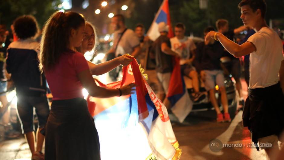  Slavlje u Banjaluci poslije osvajanja olimpijskog zlata vaterpolista Srbije na OI u Rio de Žaneiru 