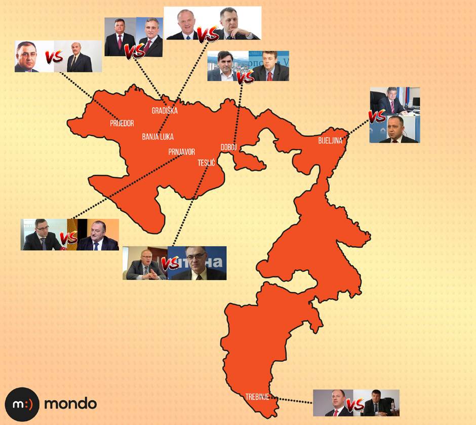  Izbori 2016: Kandidati za načelnike i gradonačelnike u RS 