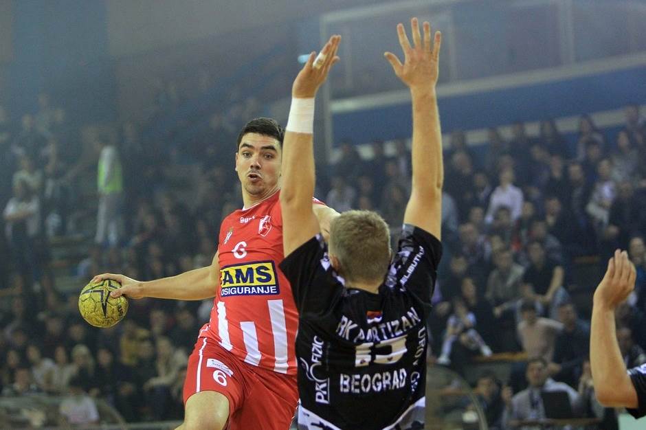  Rukomet Partizan Crvena zvezda 33:34 