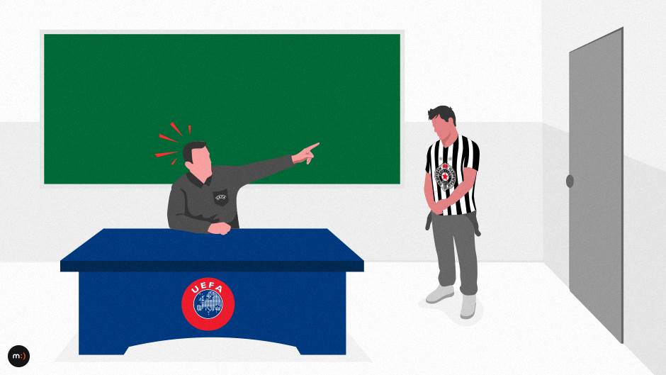  FK Partizan suspenzija UEFA 