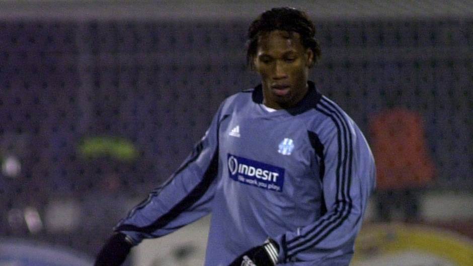  Navijači Olimpika iz Marseja Drogba, idi u Kinu 