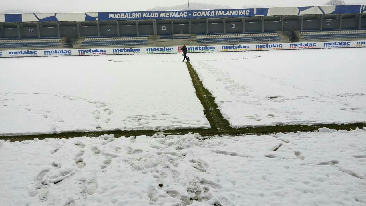  Superliga: Zbog snega - ODLOŽENO! 