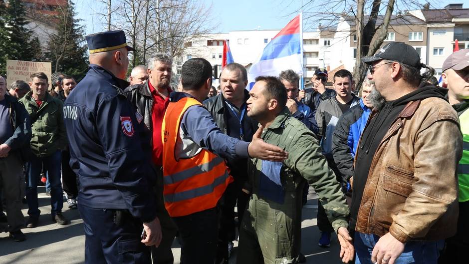 Protest, ŽRS, Banjaluka, Željeznice