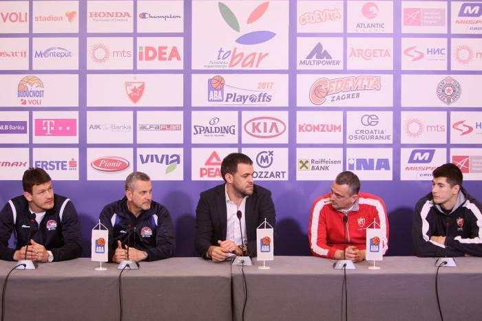  ABA liga polufinale Crvene zvezda Budućnost, najava Zuros 