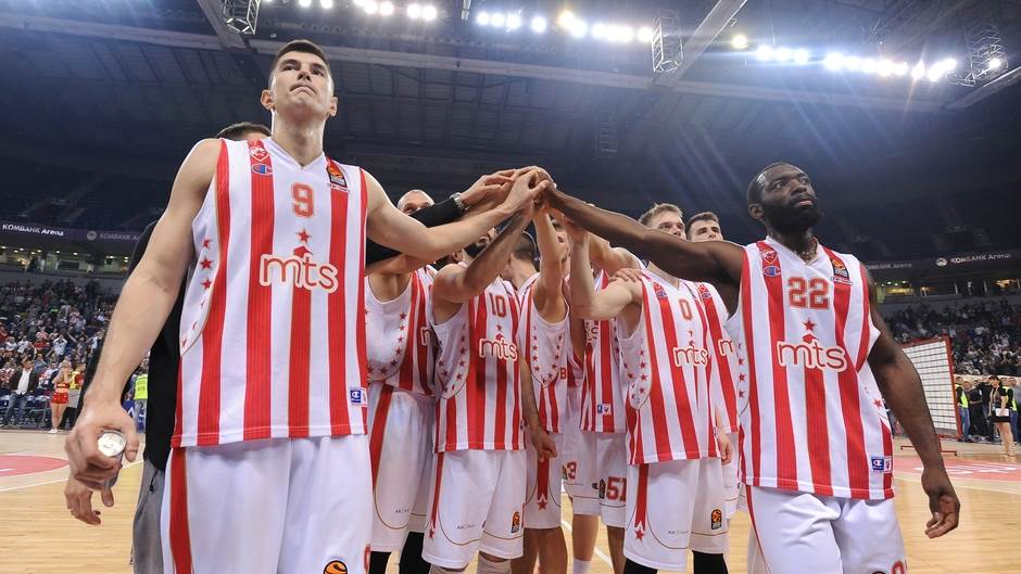  KK Crvena zvezda pobjeda pred odlučujuću utakmicu 