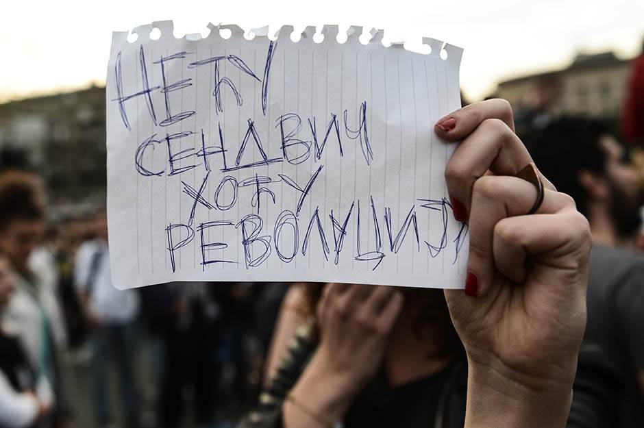  Ustani srbijo najava protesta 