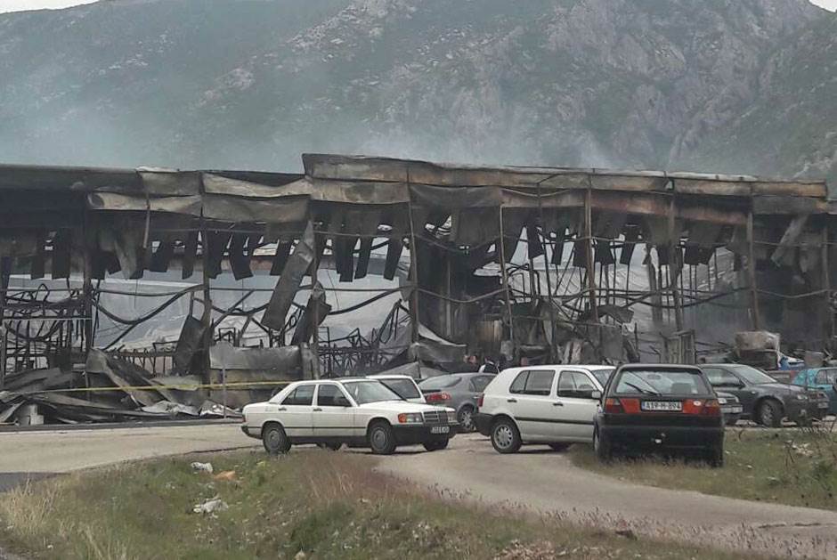  Bingo Mostar: Počeo uviđaj nakon požara 