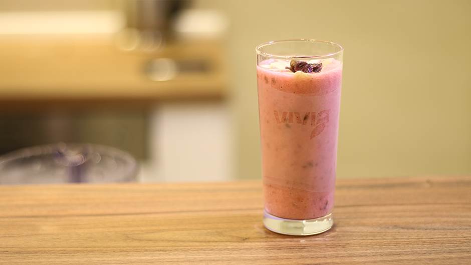 smoothie, rozi šejk