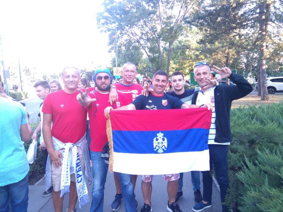  Vaterpolo Srbija Hrvatska polufinale Svjetskog prvenstva navijači 