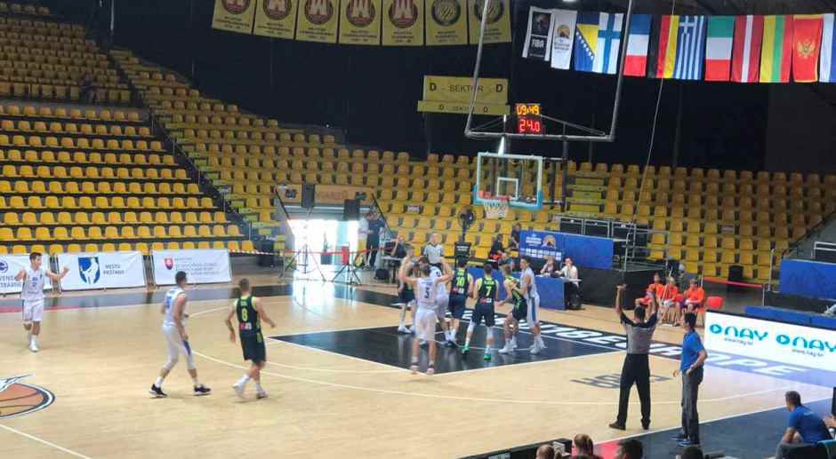  Eurobasket (U-18): BiH - Slovenija, osmina finala 