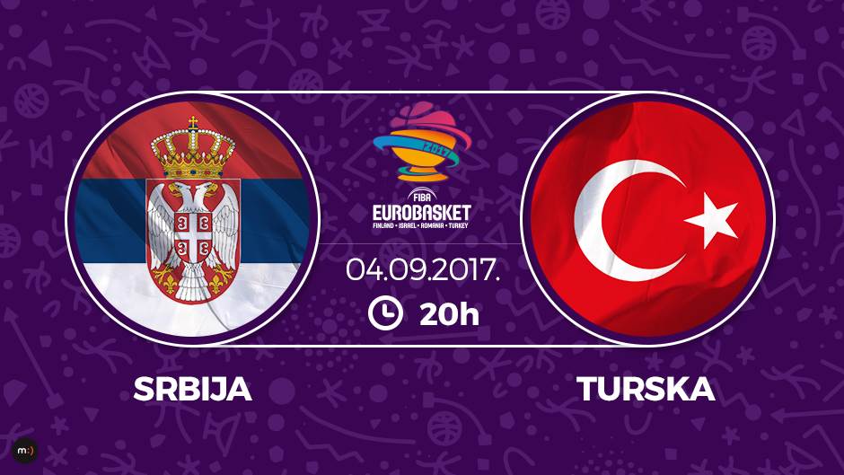  Eurobasket 2017 Srbija Turska najava 
