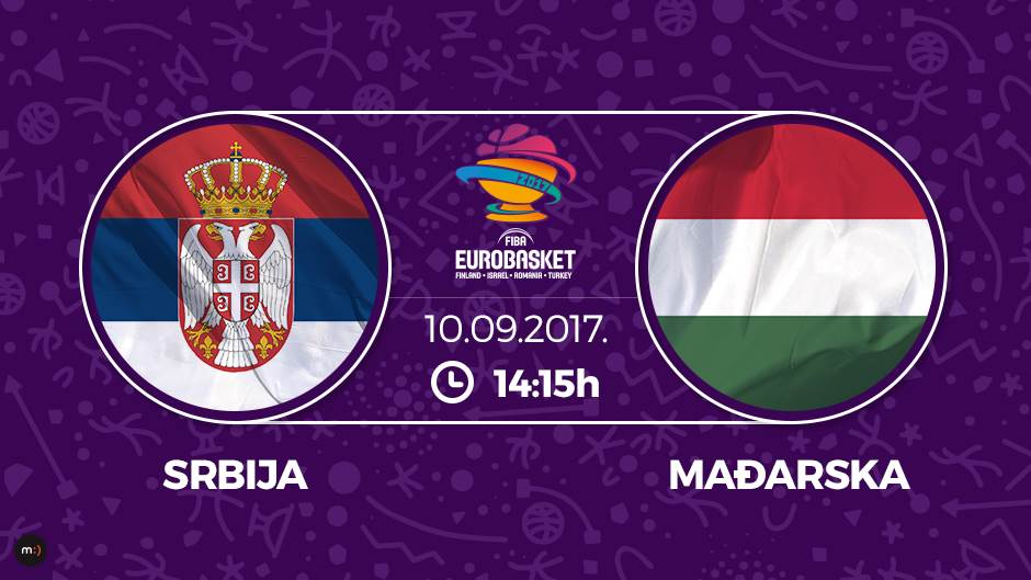  Eurobasket: Srbija-Mađarska 