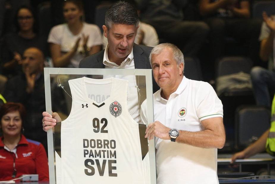  Željko Obradović nakon prijateljskog meča sa Partizanom 
