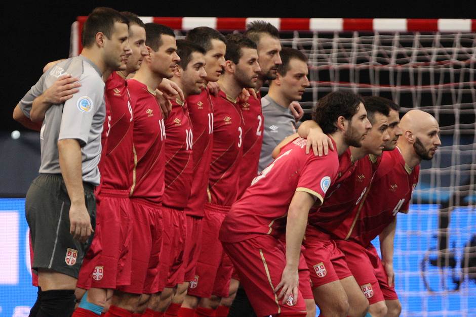  Futsal Evropsko prvenstvo Srbija u grupi sa Slovenijom i Italijom 
