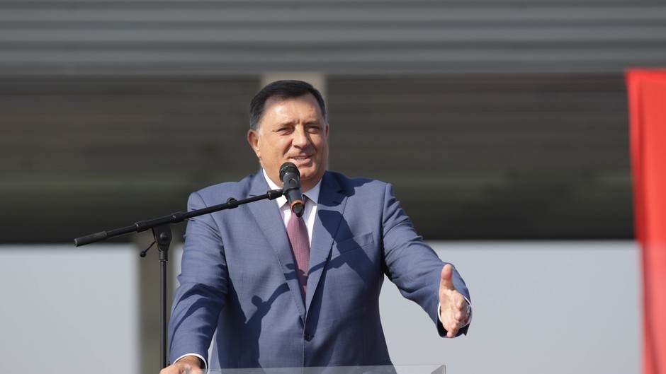  Milorad Dodik, ceremonija zatvaranja EYOF 2019, Istočno Sarajevo 