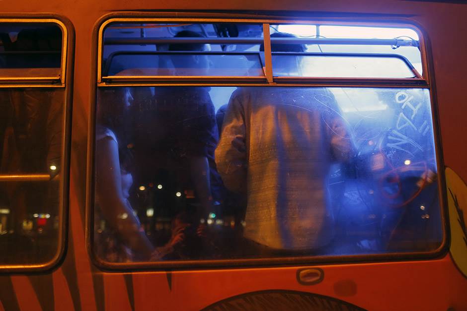  Haos u tramvaju: "Zig hajl" putnici 