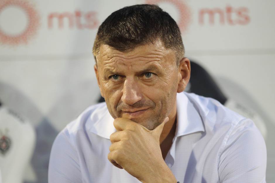  Miroslav Đukić poslije Skenderbeg Partizan 0:0 Ocena igre? Četvorka! 