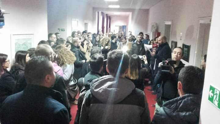  protest studenata u rektoratu u Banjaluci 