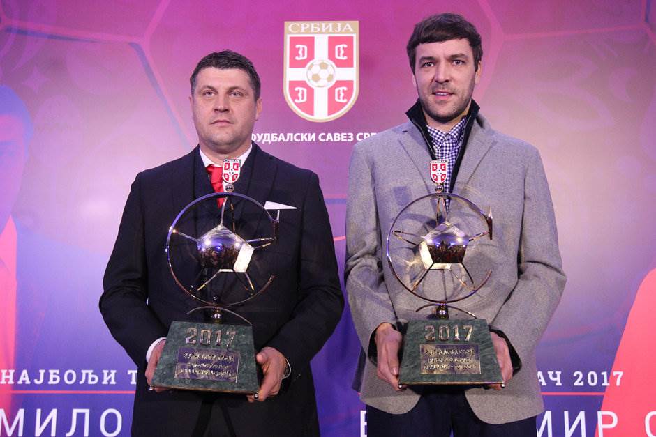  Vladan Milojević i Vladimir Stojković najbolji su u 2017. godine u izboru FSS 