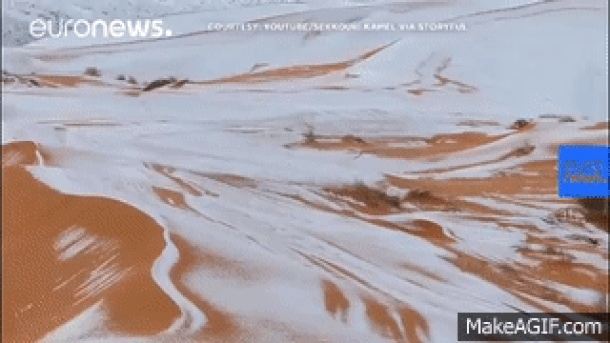 sahara, sneg sahara, sneg