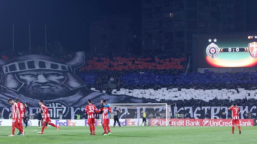  Liga Evrope FK Partizan statistika remi 1-1, revanši 