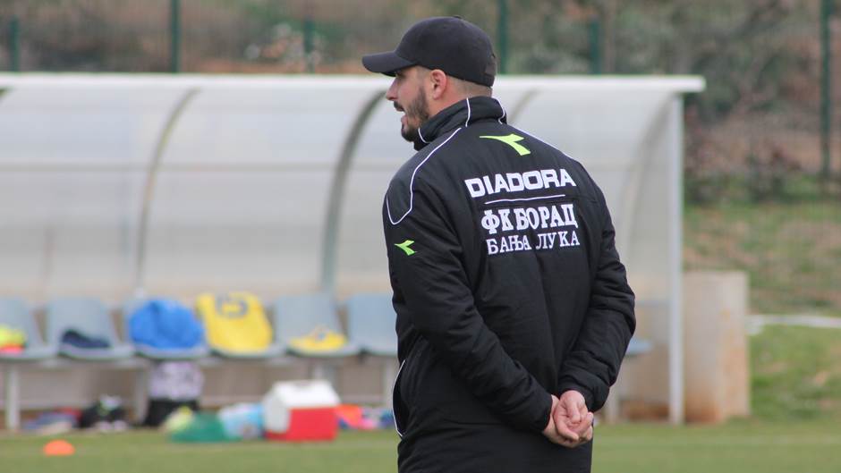  Marko Maksimović šef omladinske škole FK Borac. 
