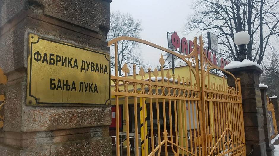 Fabrika duvana Banjaluka definitivno zatvorena 