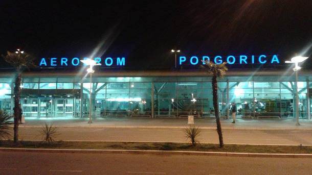  Aerodrom u Podgorici zatvoren zbog snega 