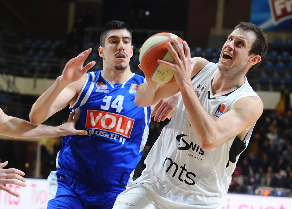  ABA: PARTIZAN - BUDUĆNOST 94:83  