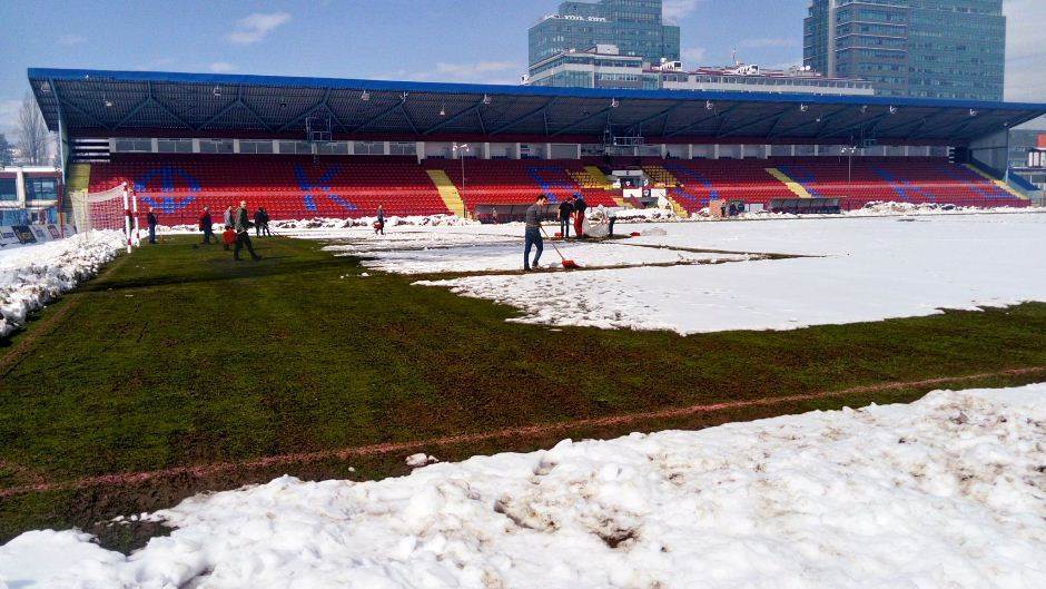  Borac - Zrinjski, čišćenje Gradskog stadiona VIDEO, FOTO 